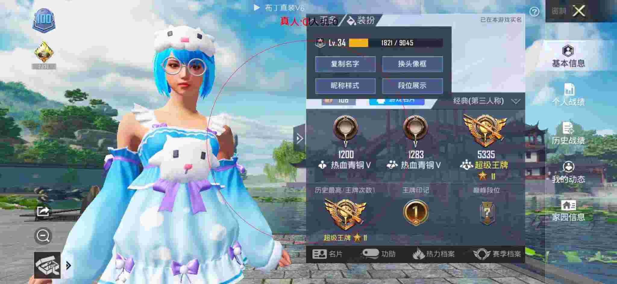 和平精英布丁直装透视 - 和平精英最新挂件图片大全辅助预览图